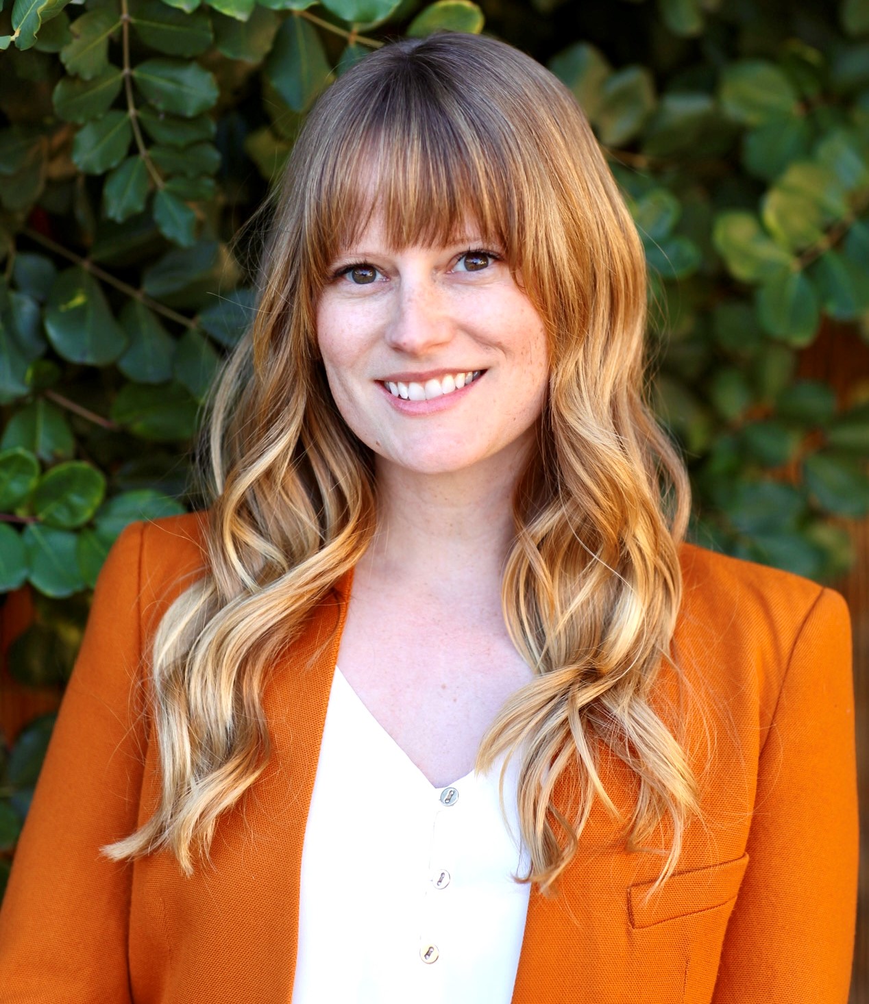 Headshot of a young business woman